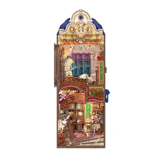Magical Library w/ Dust Cover - DIY Book Nook Kit