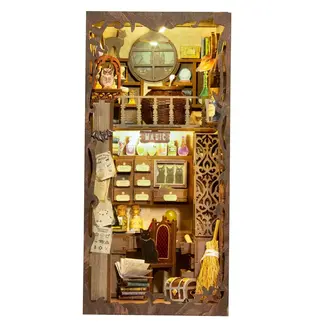 Magic Pharmacist with Dust Cover - DIY Book Nook Kit