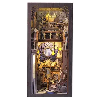 Nebula Common Room with Dust Cover - DIY Book Nook Kit