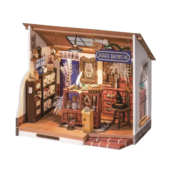 DIY Miniature House Kit: Kiki's Magic Emporium