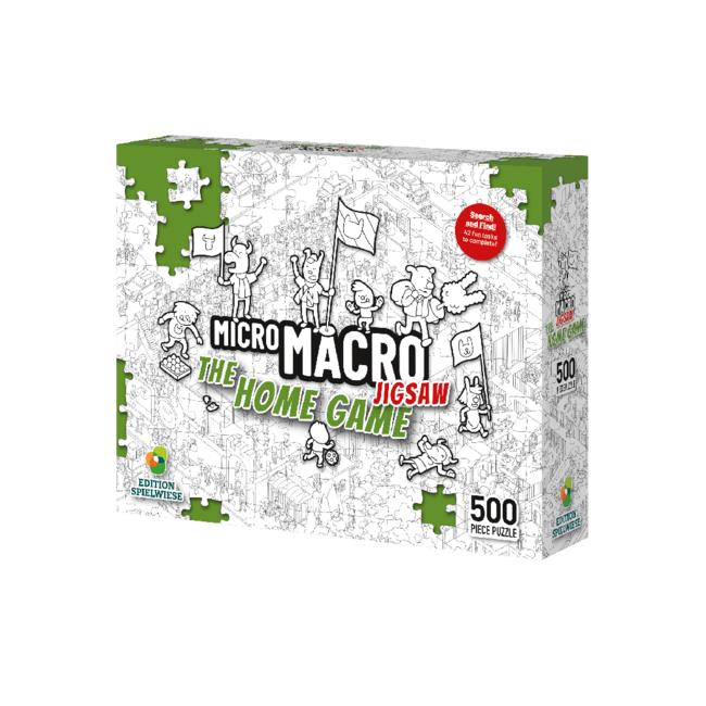 MicroMacro Jigsaw Puzzle : The Home Game