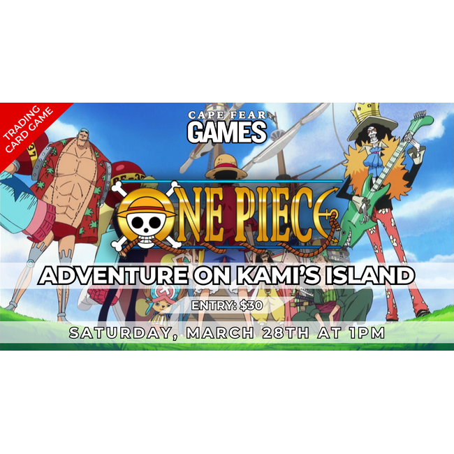 3/28 COMING SOON! - One Piece OP-15 Adventure on Kami's Island Release