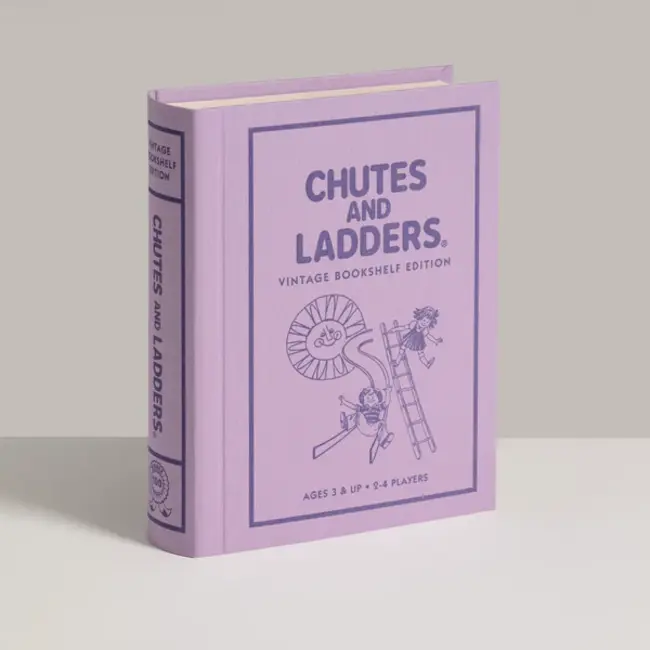 Vintage Chutes and Ladders Bookshelf
