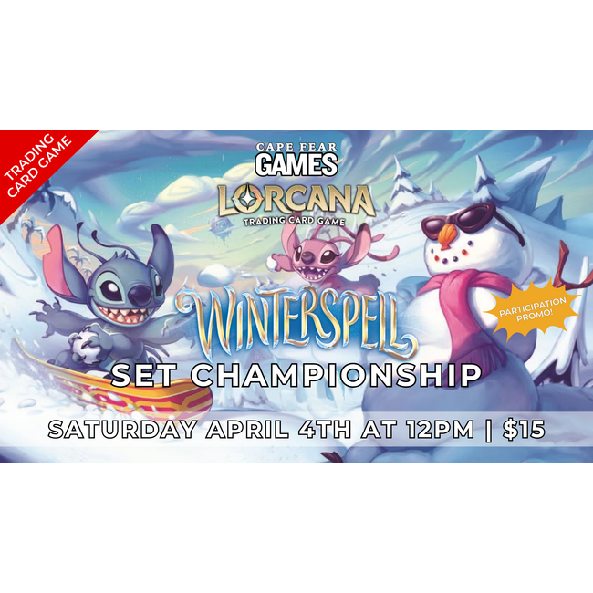 4/4 - Lorcana Winterspell Set Championship