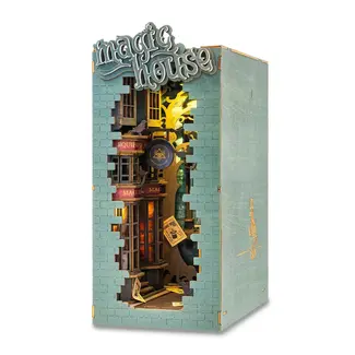 Magic House Book House Rolife 3D Wooden Puzzles