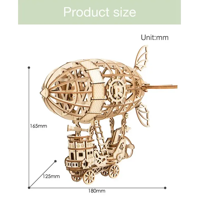 Airship Rolife 3D Wooden Puzzles