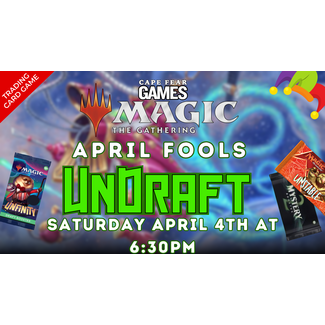 4/4  - NOW LIVE! - MTG April Fools'  Undraft Event