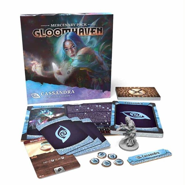Gloomhaven Cassandra the Forgotten Diviner 2025 Mercenary Pack