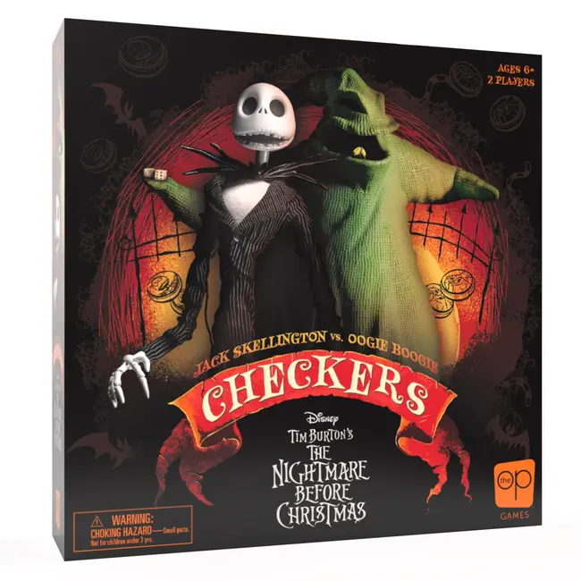 Tim Burton's Nightmare Before Christmas Checkers