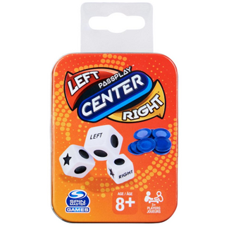 Spinmaster LCR Dice Game Tin