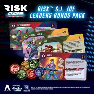 Hasbro Risk: G.I. JOE Special Missions Leaders Bonus Pack