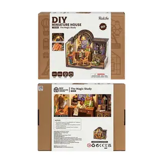 Rolife the Magic Study Diy Miniature House