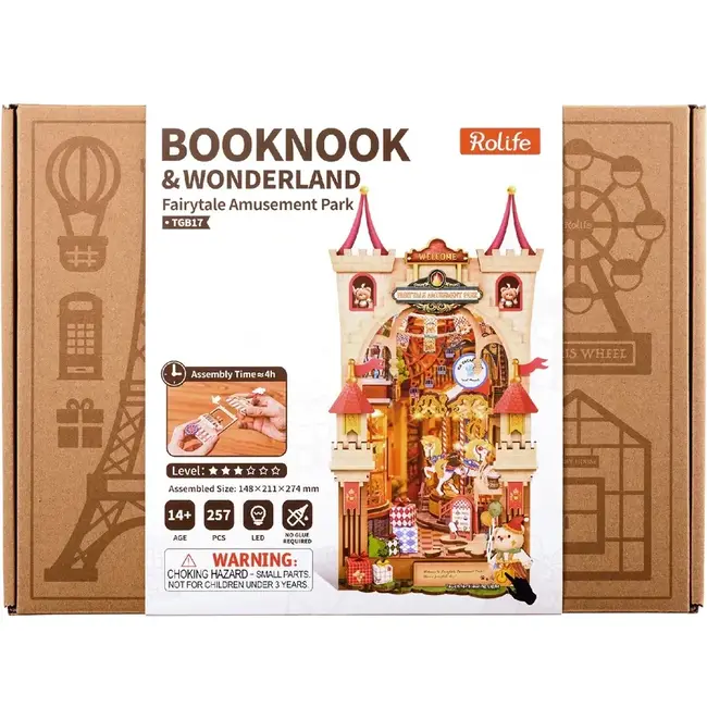 Rolife Fairytale Amusement Park Diy Book Nook