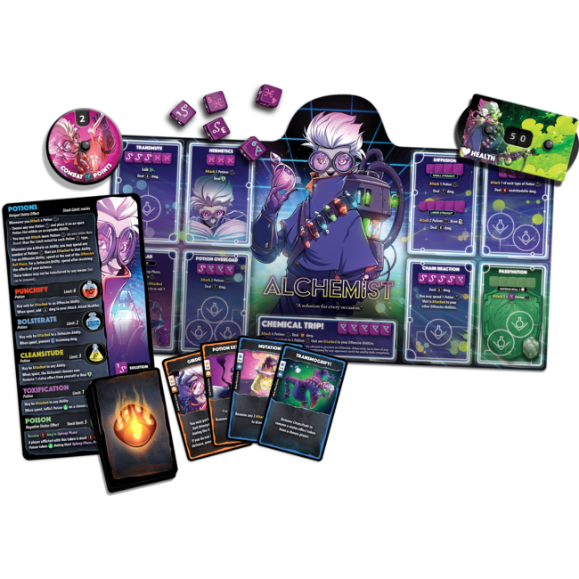 Dice Throne Hero Pack - Alchemist