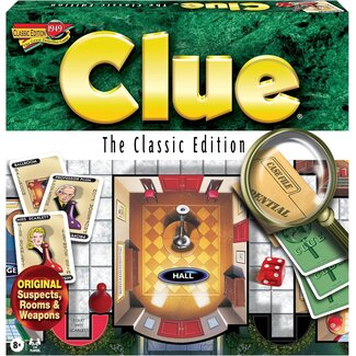 Hasbro Clue Classic Ed.