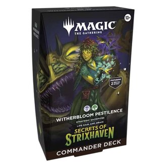 Magic: The Gathering MTG Secrets of Strixhaven Witherbloom Commander Deck