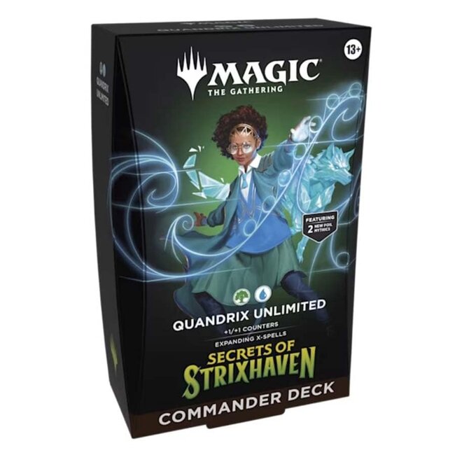 MTG Secrets of Strixhaven Quandrix Commander Deck