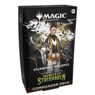 Magic: The Gathering MTG Secrets of Strixhaven Silverquill Commander Deck