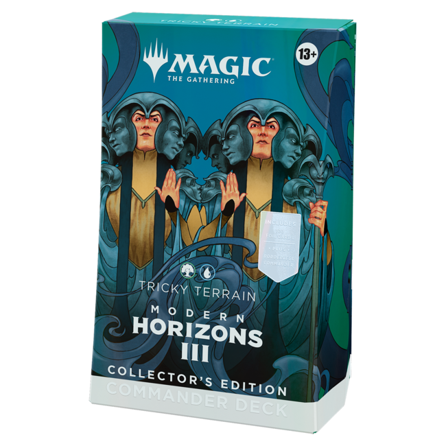 MTG Modern Horizons 3 Tricky Terrain Commander Deck Collector Edition
