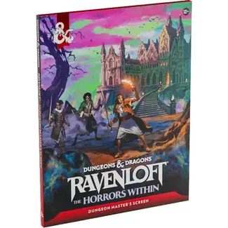 Wizards of the Coast D&D Ravenloft Horrors Within Dungeon Masters Screen