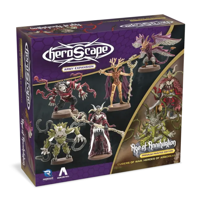Heroes of Arboreas Army - Painted