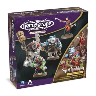 Renegade Game Studios Crimson Widow & Dreadnoughts of Caraway Cavern Army - Premium Painted