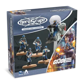 Renegade Game Studios G.I. JOE Heroscape: COBRA Troopers & COBRA Flight Pod Common Army Expansion