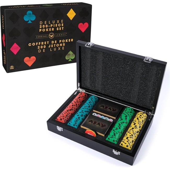 Cardinal Legacy 200pc Deluxe Poker Set