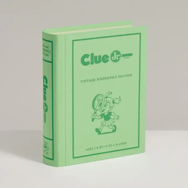 Vintage Clue Jr. Bookshelf
