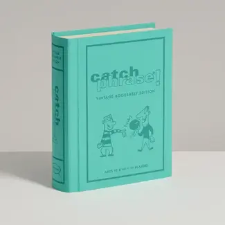 Vintage Catch Phrase Bookshelf