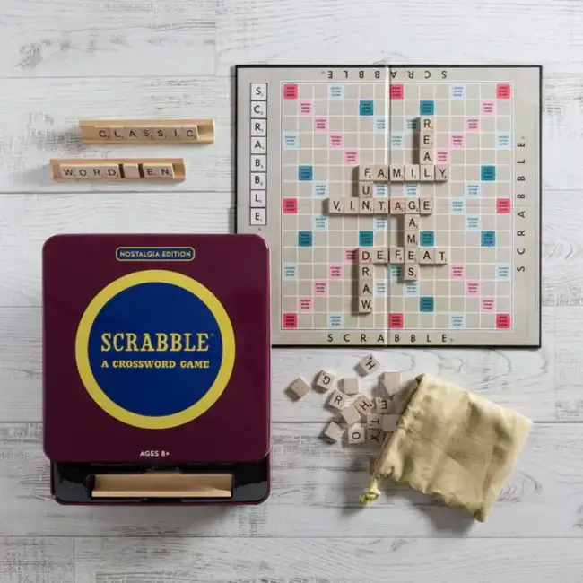 Scrabble Nostaglgia Tin