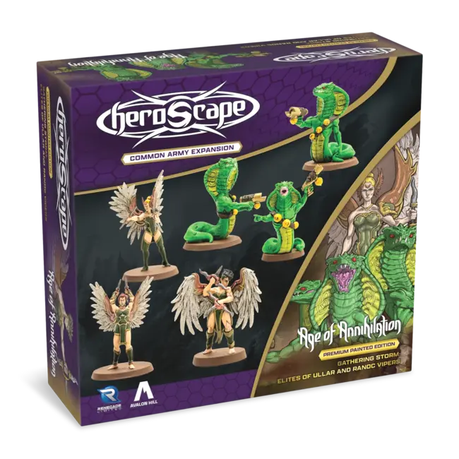 Elites of Ullar & Ranoc Vipers Common Army Expansion - Painted