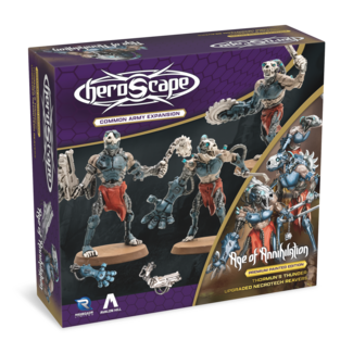 Renegade Game Studios Upgraded Necrotech Reavers Common Army Expansion - Painted