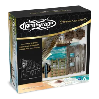 Renegade Game Studios Shores of Valhalla Terrain Expansion - Painted