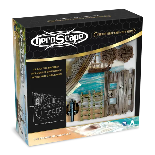 Shores of Valhalla Terrain Expansion - Painted