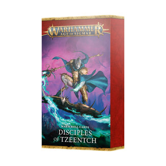 Games Workshop Warscroll Cards: Disciples  Tzeentch