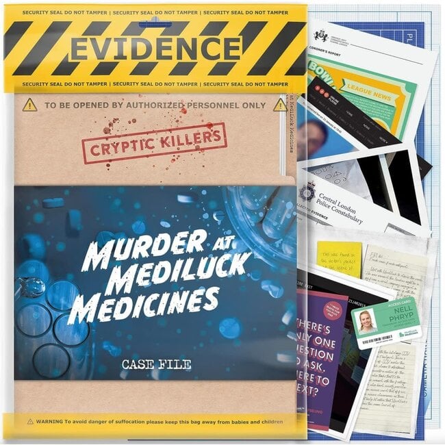 Cryptic Killers: Murder at MediLuck Medicine