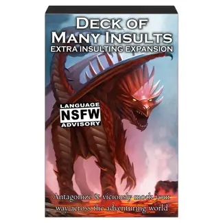 Loke Battle Mats Deck of Many Insults: Extra Insulting Expansion