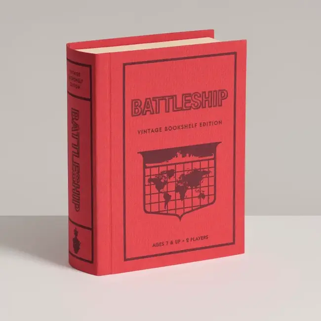 Vintage Battleship Bookshelf