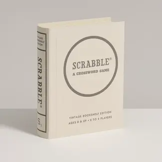 Vintage Scrabble Bookshelf