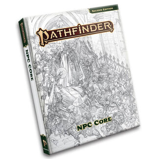 Paizo Publishing Pathfinder 2nd Edition - NPC Core Sketch Cover - SUMMER SALE