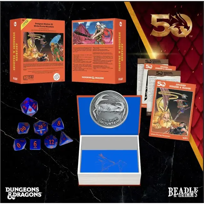 D&D Classic Module Dice Collection - White Plume Mountain