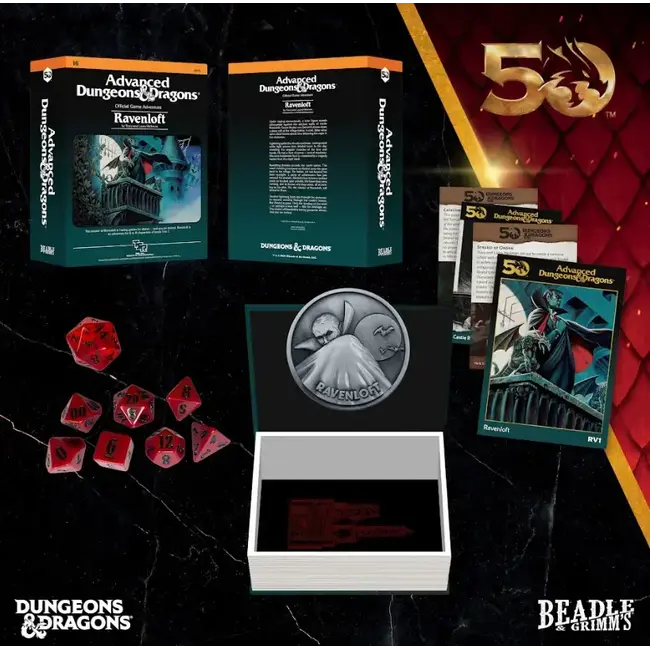 D&D Classic Module Dice Collection - Ravenloft