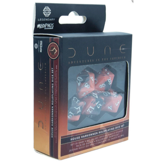 Modiphius Entertainment Dune RPG: Harkonnen Dice Set
