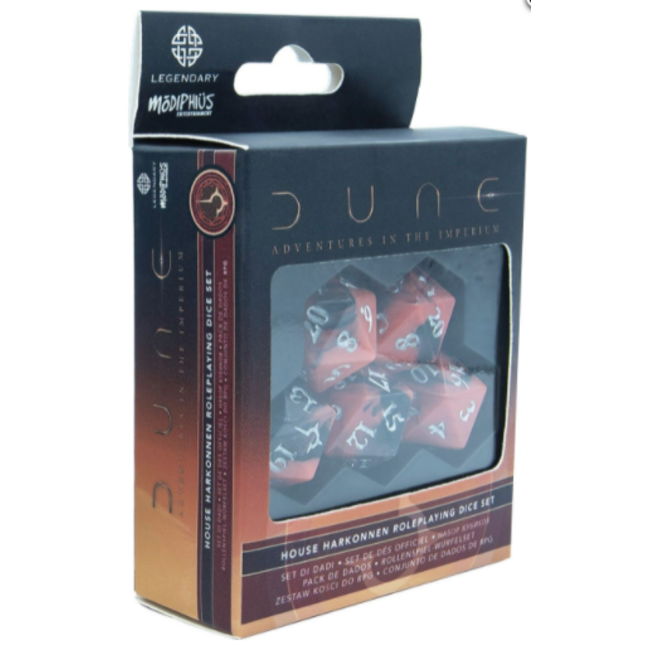 Dune RPG: Harkonnen Dice Set