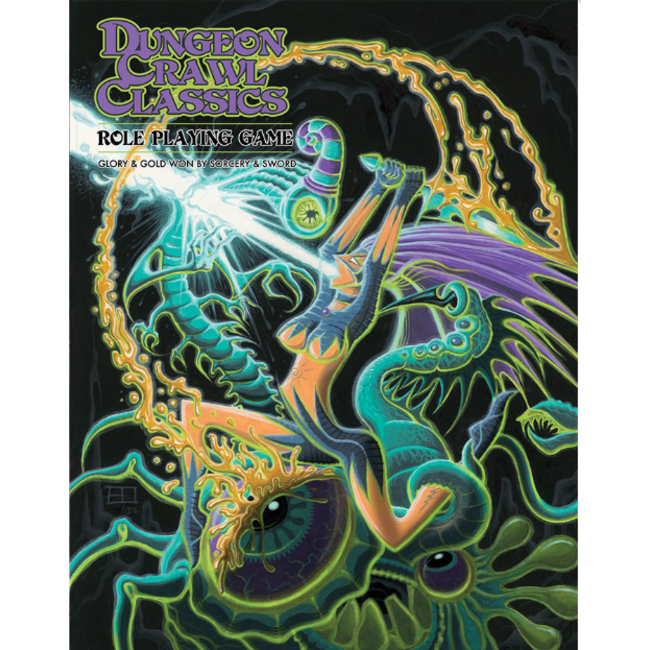 Dungeon Crawl Classics RPG: Core Rulebook (Erol Otis Cover)