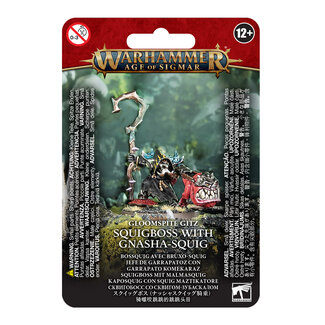 Warhammer Age of Sigmar Gloomspite Gitz: Squigboss with Gnasha-Squig