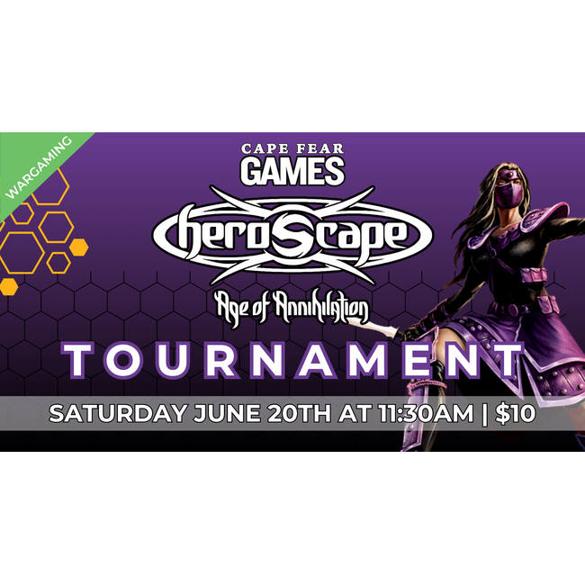 6/20 COMING SOON! -  Heroscape Tournament