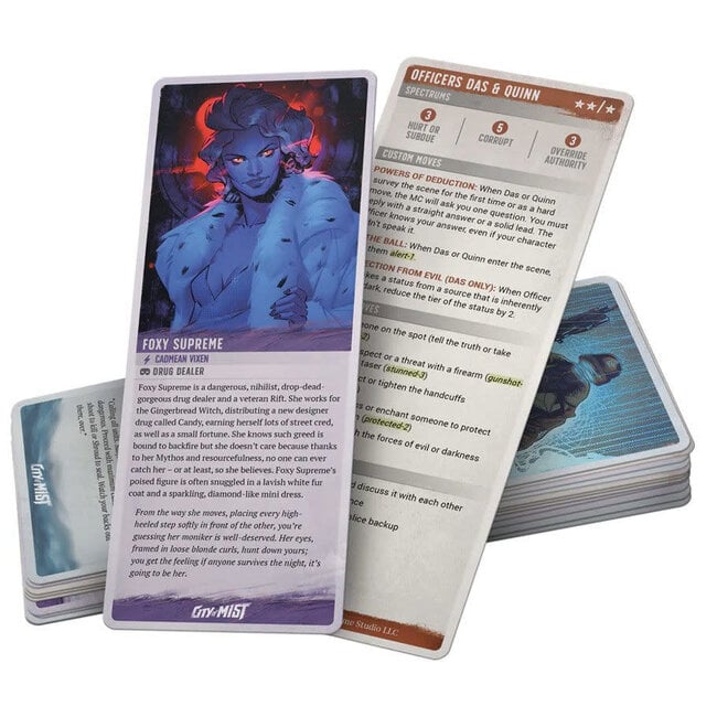 City of Mist: Deck of Legends (Nights of Payne Town)