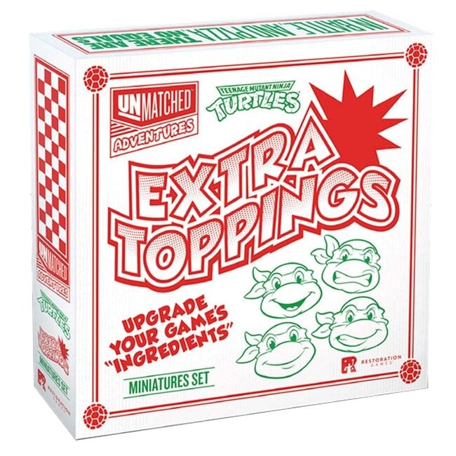Unmatched Adventures: TMNT Extra Toppings Miniatures Pack